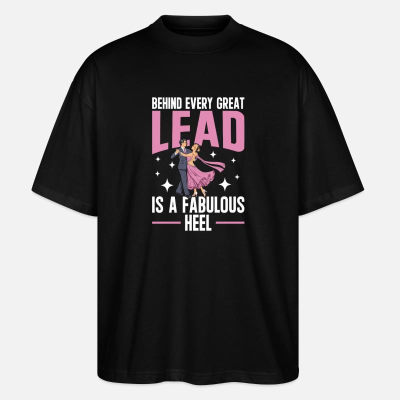 Danse de salon Valse Danse Tango - T-shirt bio Blaster 2.0 coupe oversize Stanley/Stella Unisexe - noir