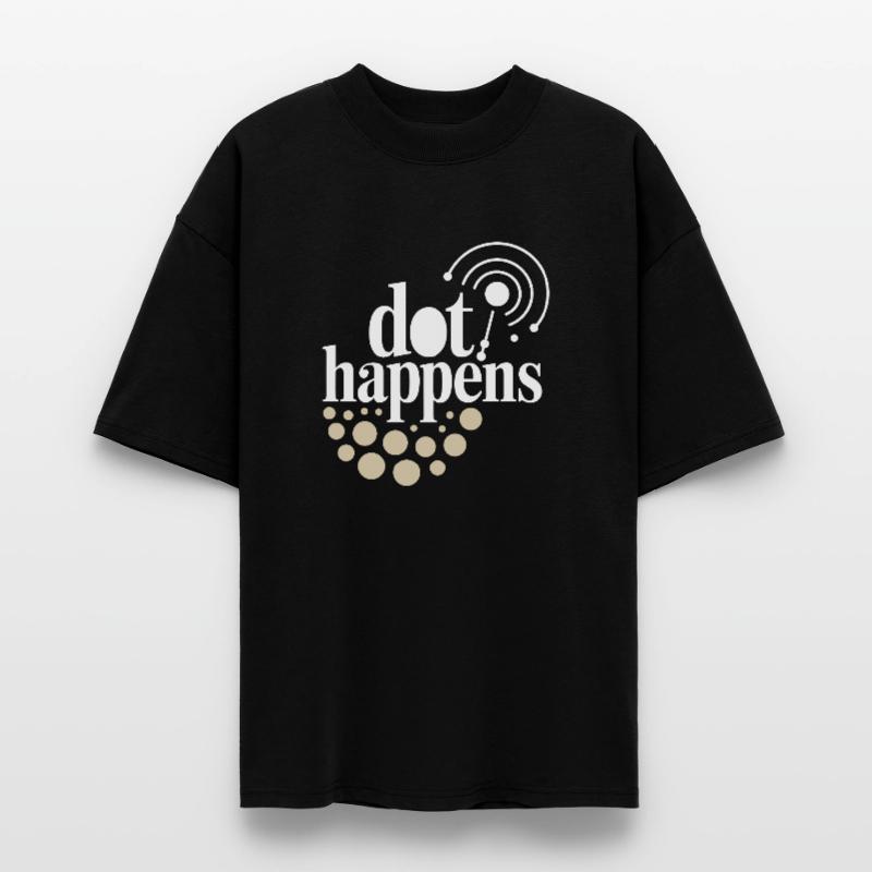 Dot Happens Morse Code Fun T-shirt bio Blaster 2.0 coupe oversize Stanley/Stella Unisexe