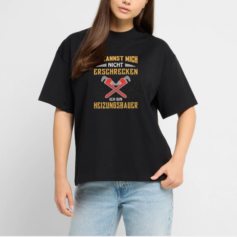 Heating engineer Heating construction Stanley/Stella Oversized Unisex Organic T-shirt Blaster 2.0