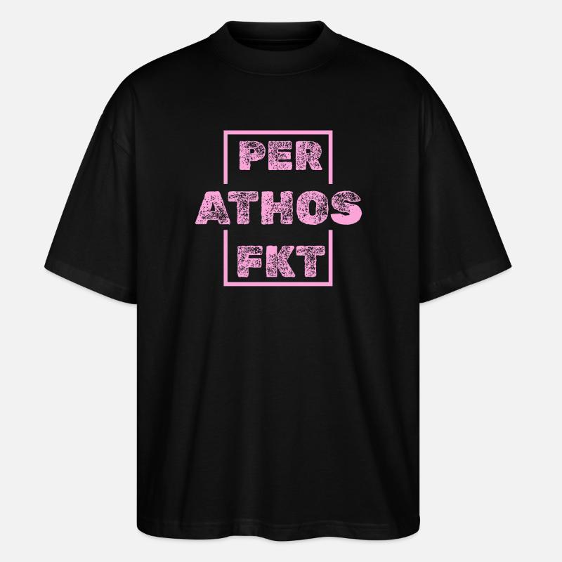 Athos als Athos - Stanley/Stella Oversized Unisex Bio T-Shirt Blaster 2.0 - Schwarz
