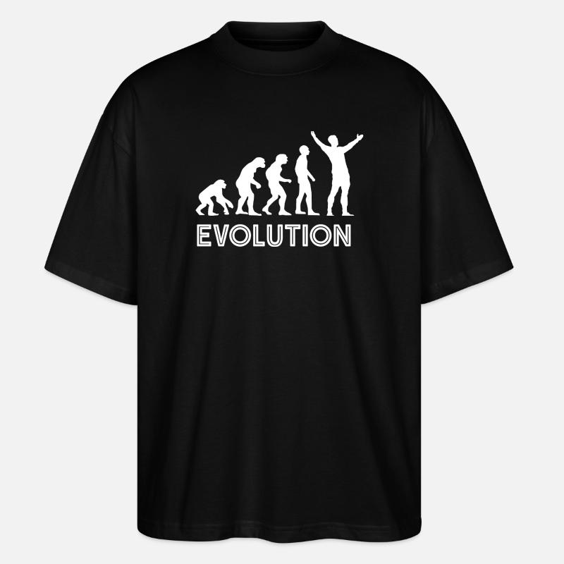 Judas Evolution - Stanley/Stella Oversized Unisex Bio T-Shirt Blaster 2.0 - Schwarz