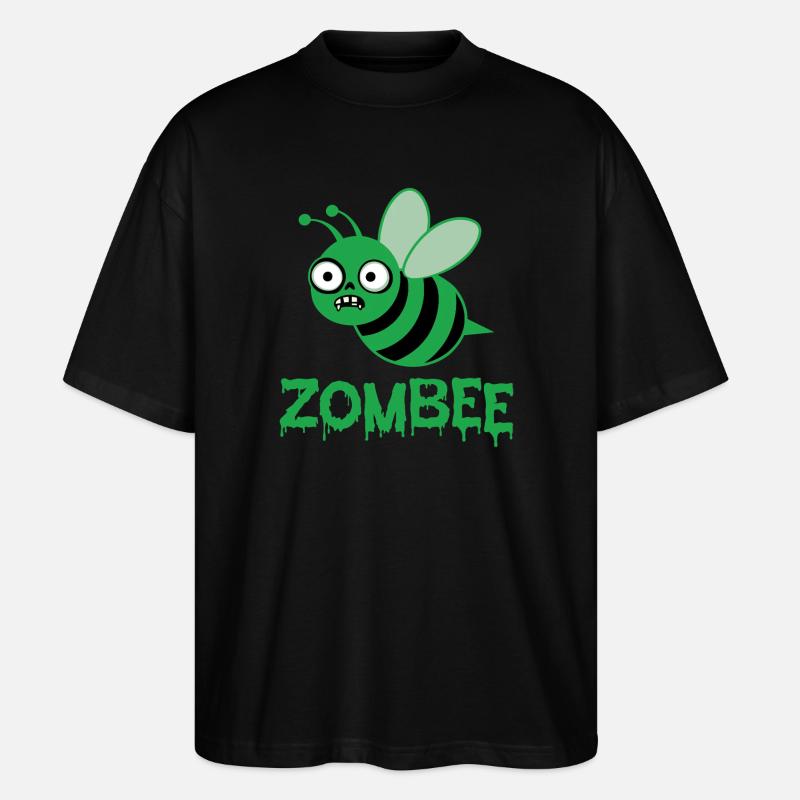 Zombee - Stanley/Stella Oversized Unisex Bio T-Shirt Blaster 2.0 - Schwarz