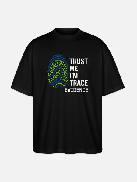 Forensic Chemist Crime Lab Toxicology - Stanley/Stella Oversized Unisex Organic T-shirt Blaster 2.0 - black