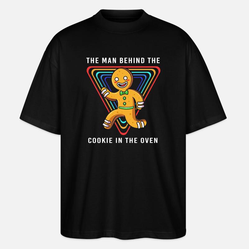 Werdender Papa werdende Väter - Stanley/Stella Oversized Unisex Bio T-Shirt Blaster 2.0 - Schwarz