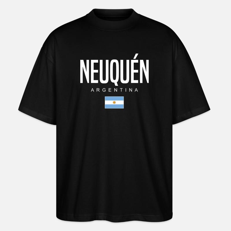 Neuquén Argentinien Argentinier - Stanley/Stella Oversized Unisex Bio T-Shirt Blaster 2.0 - Schwarz
