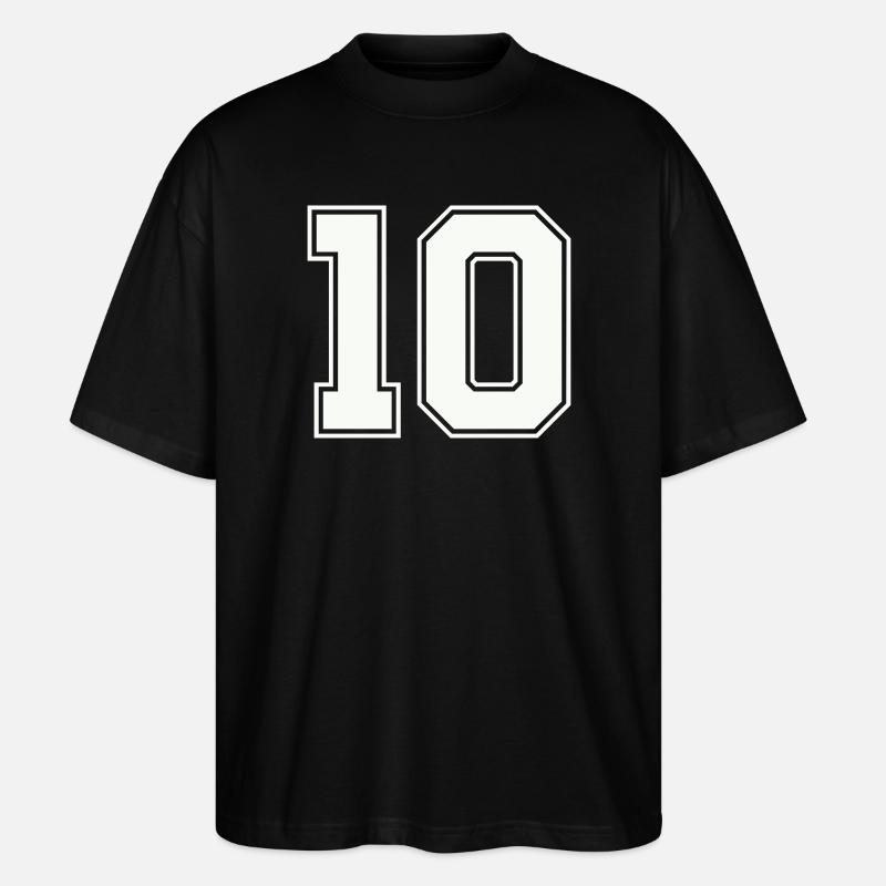 10 - Stanley/Stella Oversized Unisex Bio T-Shirt Blaster 2.0 - Schwarz