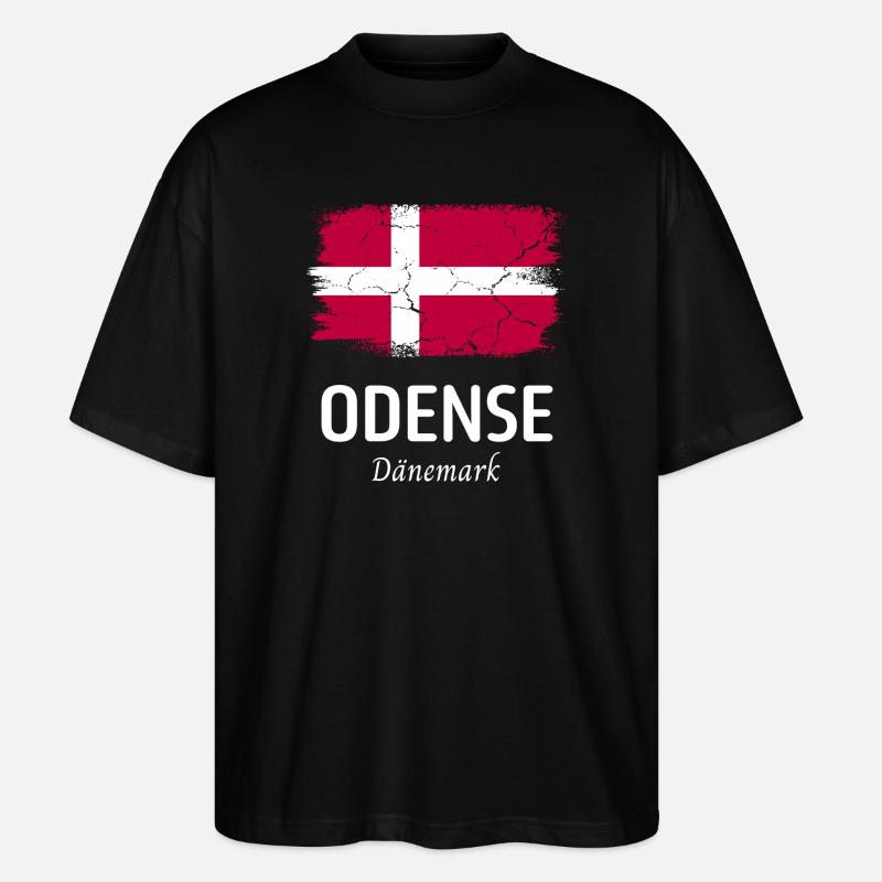 Odense - Stanley/Stella Oversized Unisex Organic T-shirt Blaster 2.0 - black