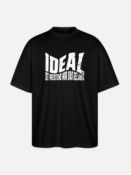 Mysterium des Selbstverständnisses - Stanley/Stella Oversized Unisex Bio T-Shirt Blaster 2.0 - Schwarz