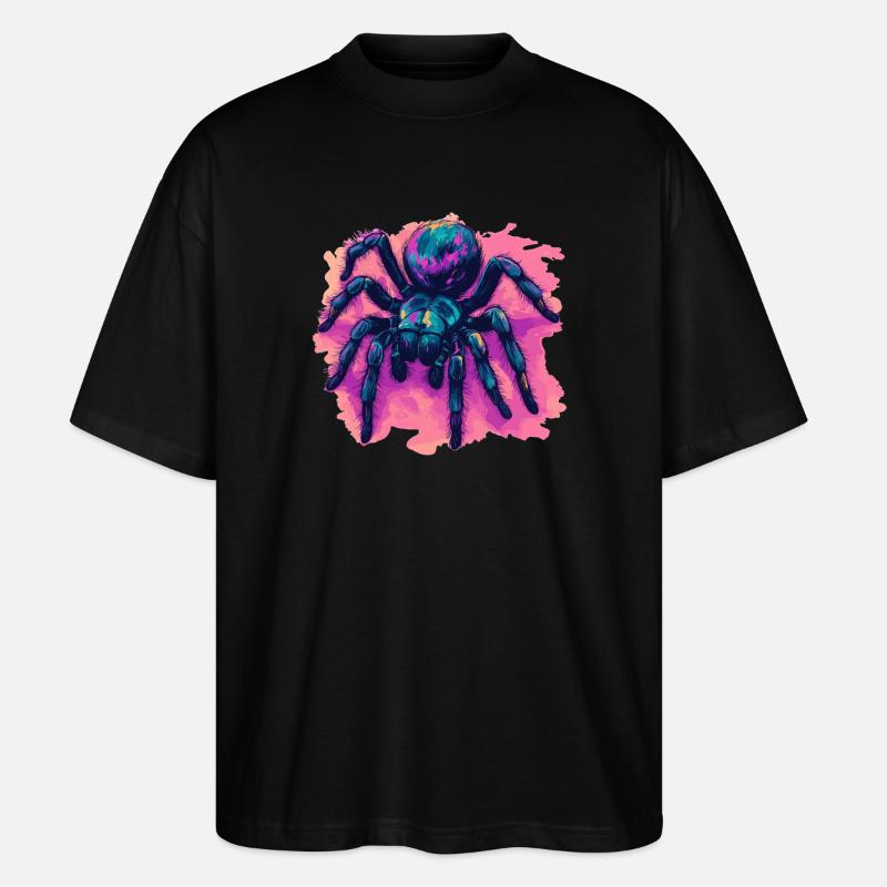 Taranteln Tarantel - Stanley/Stella Oversized Unisex Bio T-Shirt Blaster 2.0 - Schwarz
