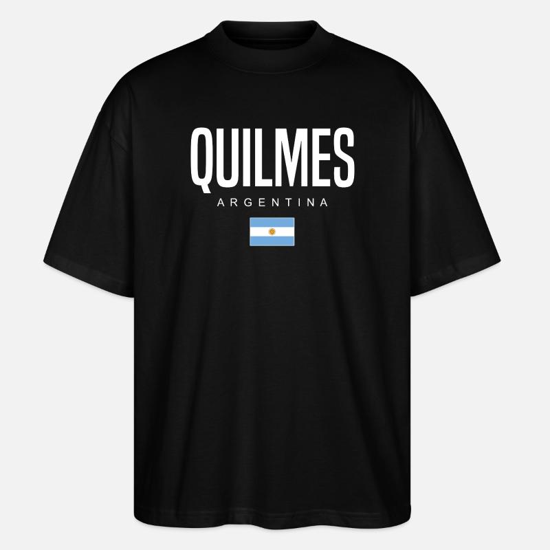 Quilmes Argentine Argentin - T-shirt bio Blaster 2.0 coupe oversize Stanley/Stella Unisexe - noir