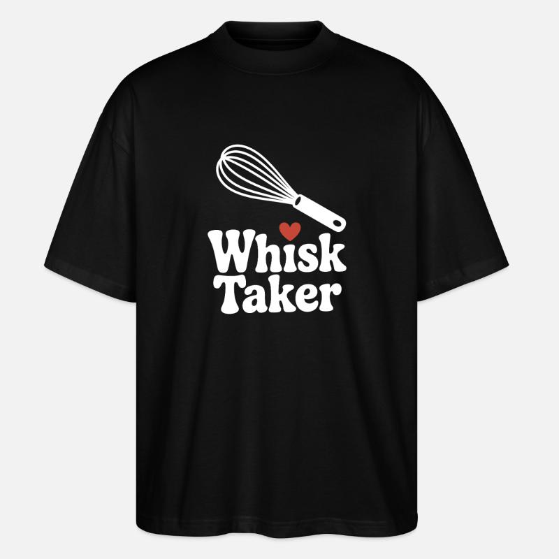 Schneebesen Taker - Stanley/Stella Oversized Unisex Bio T-Shirt Blaster 2.0 - Schwarz