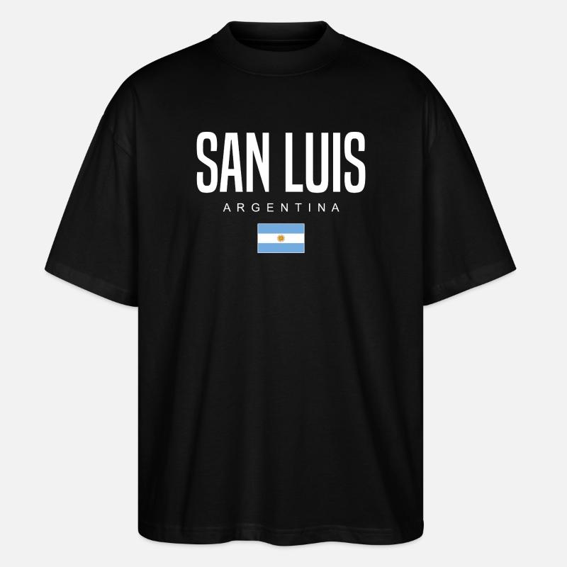 San Luis Argentine Argentine - T-shirt bio Blaster 2.0 coupe oversize Stanley/Stella Unisexe - noir