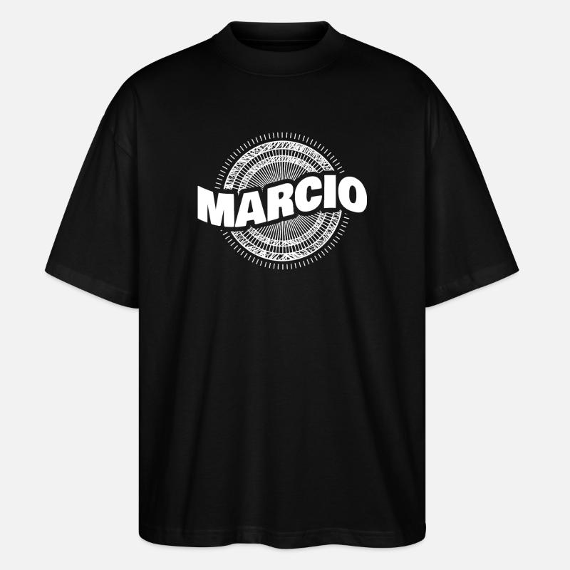 Geschenkidee Marcio - Stanley/Stella Oversized Unisex Bio T-Shirt Blaster 2.0 - Schwarz