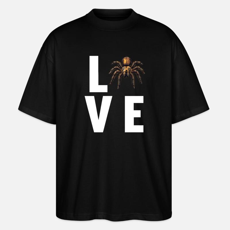 Taranteln Tarantel - Stanley/Stella Oversized Unisex Bio T-Shirt Blaster 2.0 - Schwarz