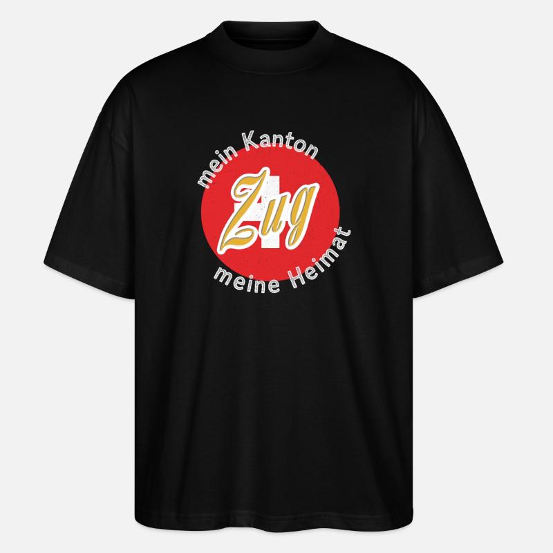 My Home Train Gift - Stanley/Stella Oversized Unisex Organic T-shirt Blaster 2.0 - black