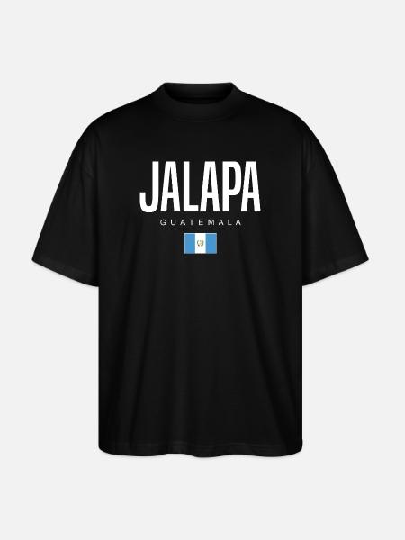 Jalapa Guatemala Guatemalteken - Stanley/Stella Oversized Unisex Organic T-shirt Blaster 2.0 - black