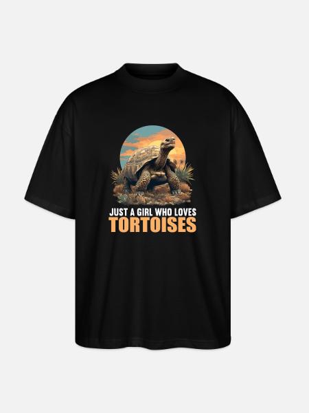 Tortoises Tortoise - Stanley/Stella Oversized Unisex Organic T-shirt Blaster 2.0 - black