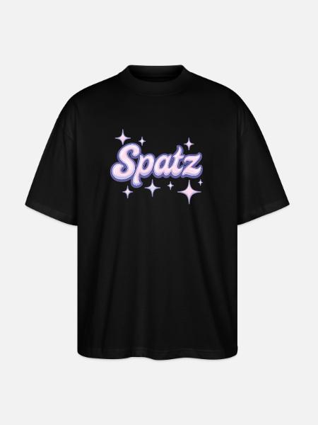 Spatz / Y2K Design - T-shirt bio Blaster 2.0 coupe oversize Stanley/Stella Unisexe - noir