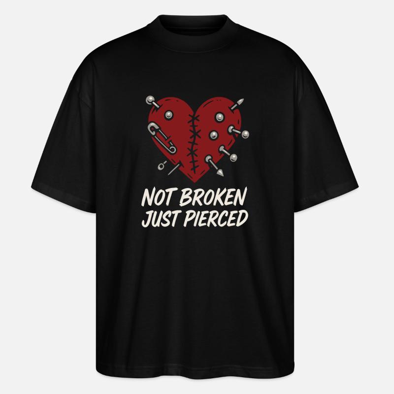 Piercing Addict Body Mod Enthusiast - T-shirt bio Blaster 2.0 coupe oversize Stanley/Stella Unisexe - noir