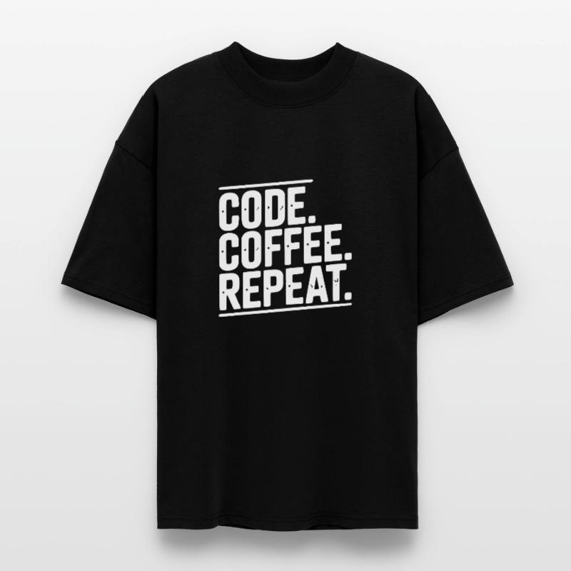 Code Coffee Repeat T-shirt bio Blaster 2.0 coupe oversize Stanley/Stella Unisexe