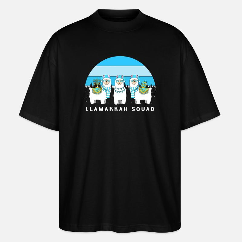 Hanoukka Hanoukka Hanoucca - T-shirt bio Blaster 2.0 coupe oversize Stanley/Stella Unisexe - noir