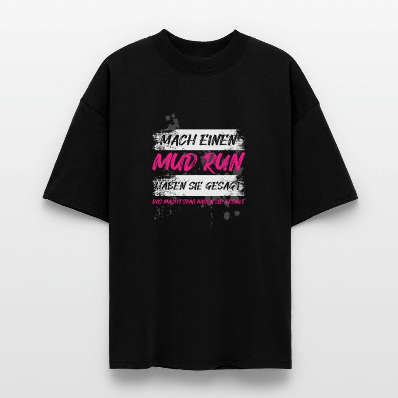 Faire une course dans la boue, une course dans la boue, une course dans la boue, une course dans la boue T-shirt bio Blaster 2.0 coupe oversize Stanley/Stella Unisexe