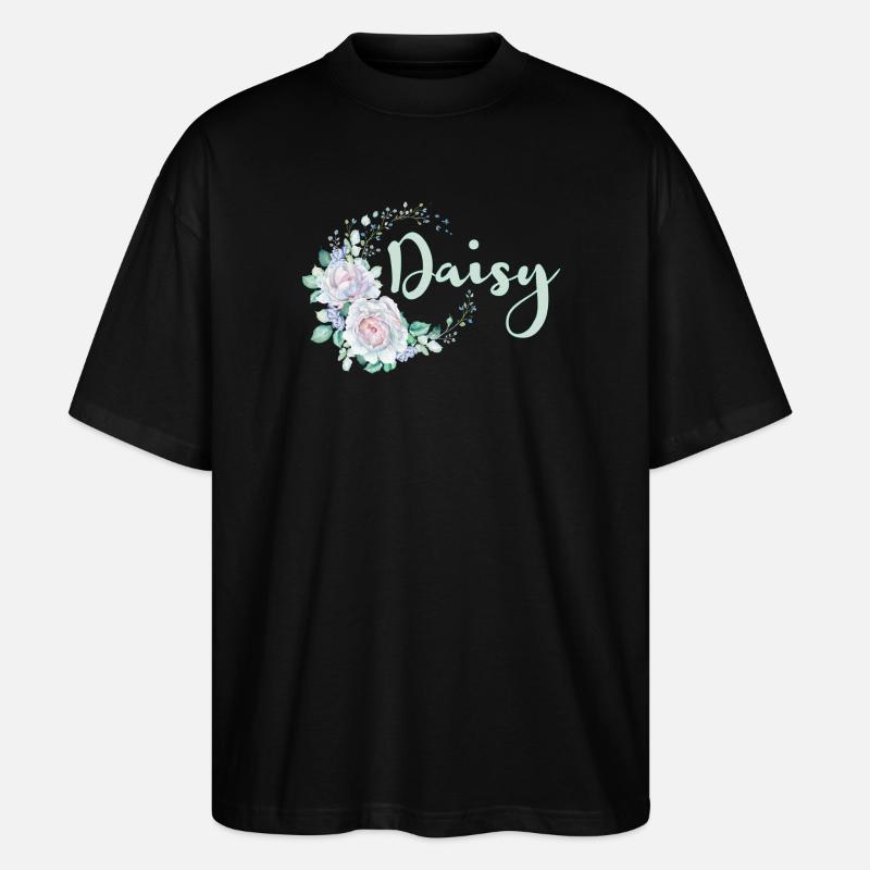 For Daisy - Stanley/Stella Oversized Unisex Organic T-shirt Blaster 2.0 - black