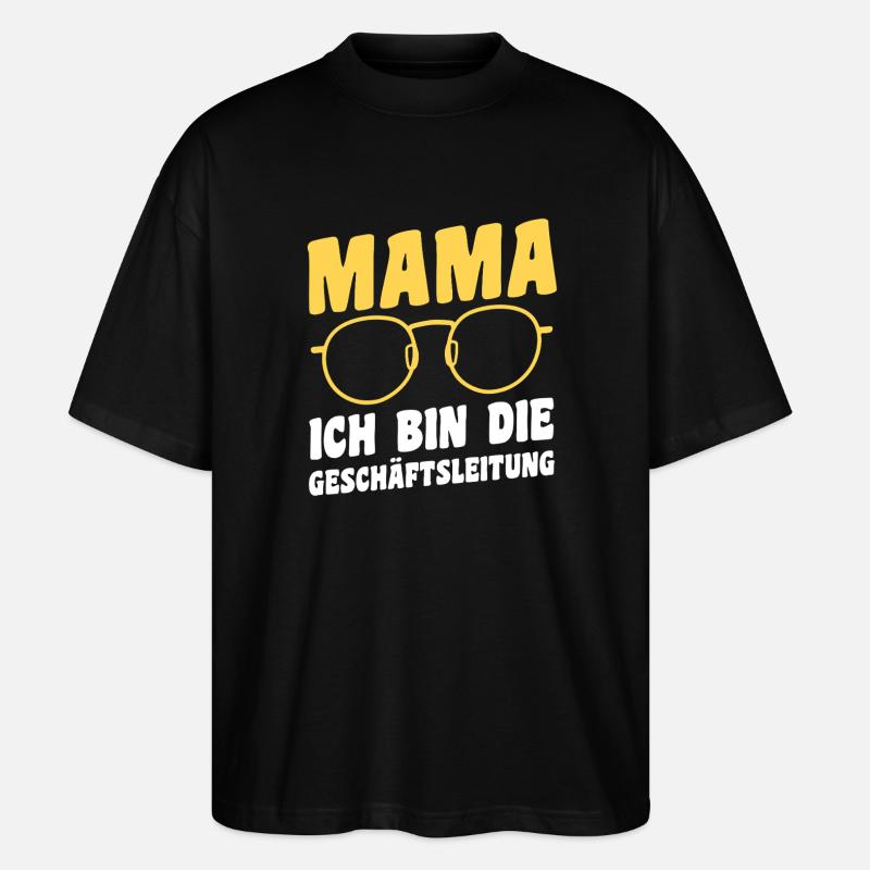 Papa Techniker Vater - Stanley/Stella Oversized Unisex Bio T-Shirt Blaster 2.0 - Schwarz