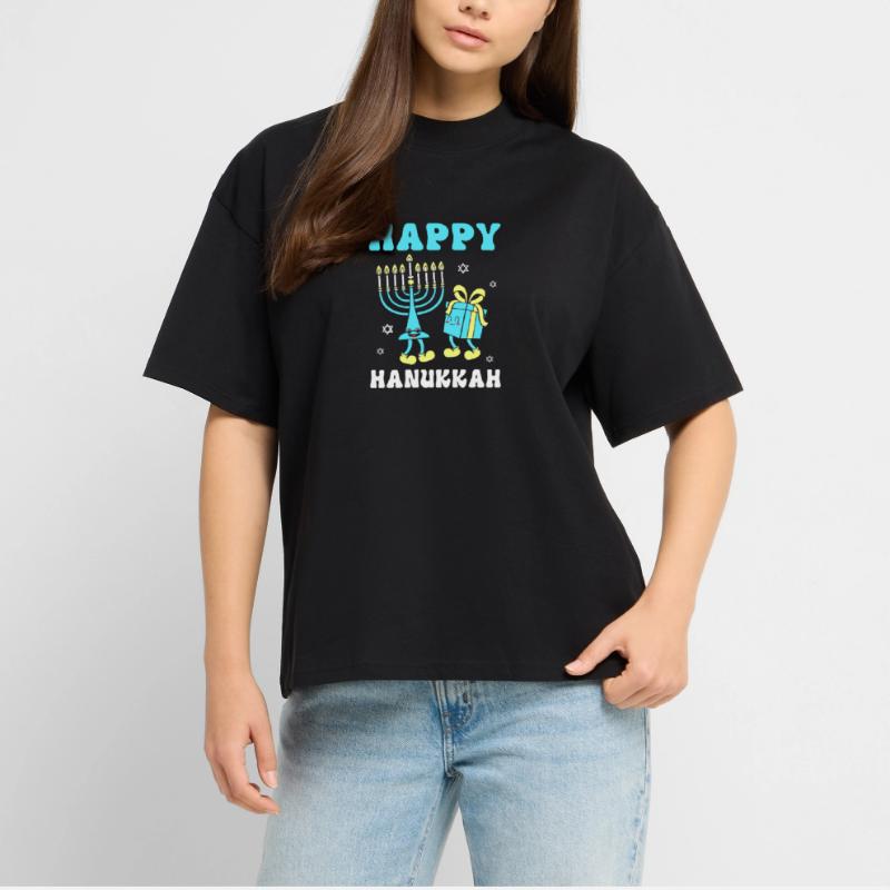 Hanoukka Hanoukka Hanoukka T-shirt bio Blaster 2.0 coupe oversize Stanley/Stella Unisexe