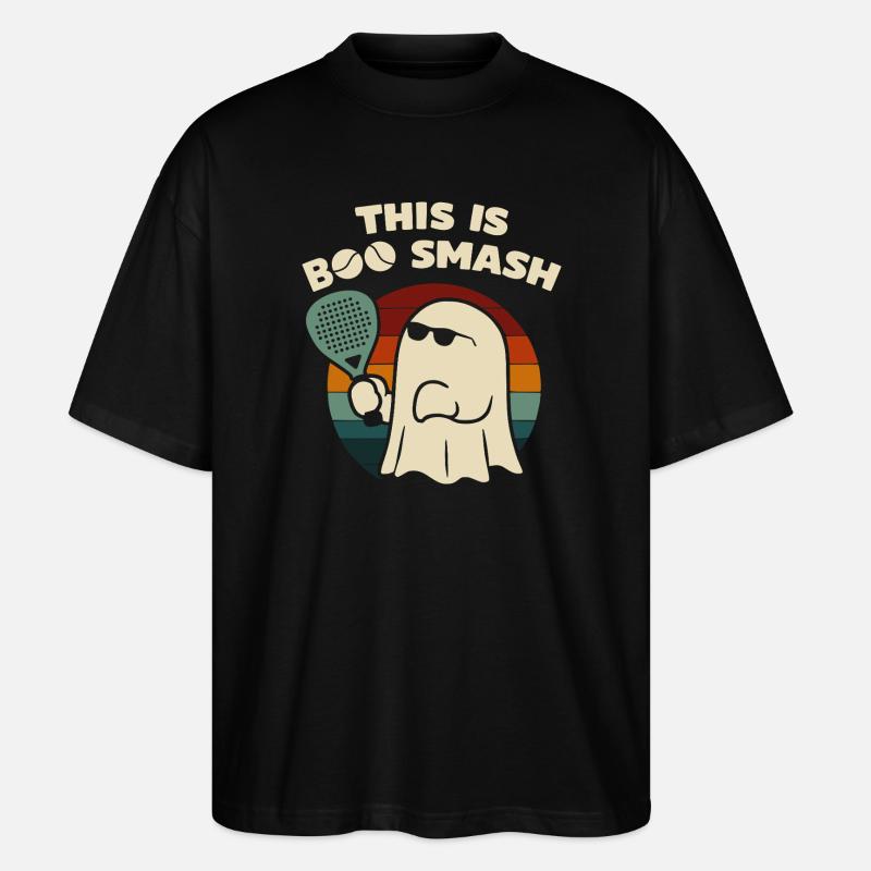 Fun Padel – C’est Boo Smash - T-shirt bio Blaster 2.0 coupe oversize Stanley/Stella Unisexe - noir