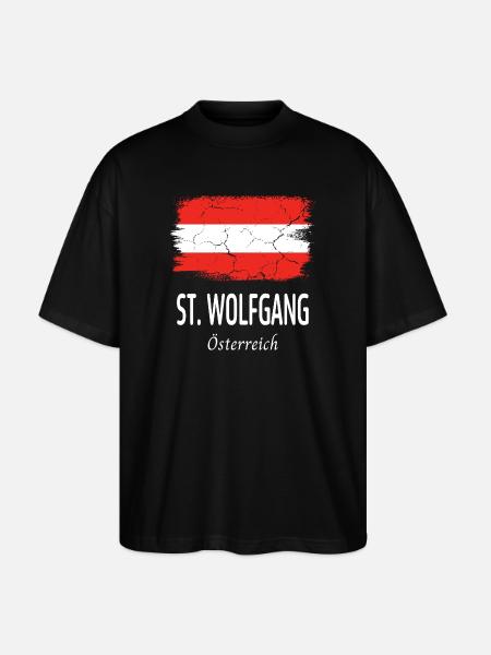 St. Wolfgang - Stanley/Stella Oversized Unisex Organic T-shirt Blaster 2.0 - black