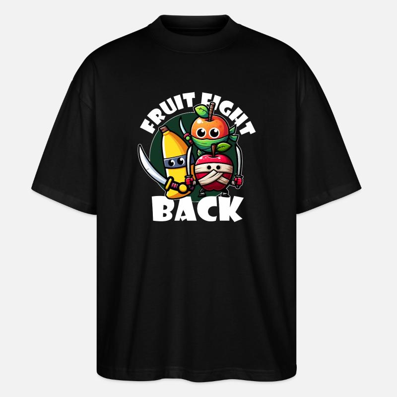 Fruit Fight Back - T-shirt bio Blaster 2.0 coupe oversize Stanley/Stella Unisexe - noir