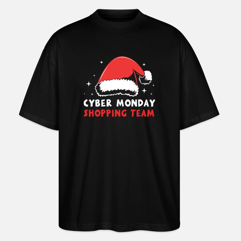 Virée shopping du Cyber Monday - T-shirt bio Blaster 2.0 coupe oversize Stanley/Stella Unisexe - noir