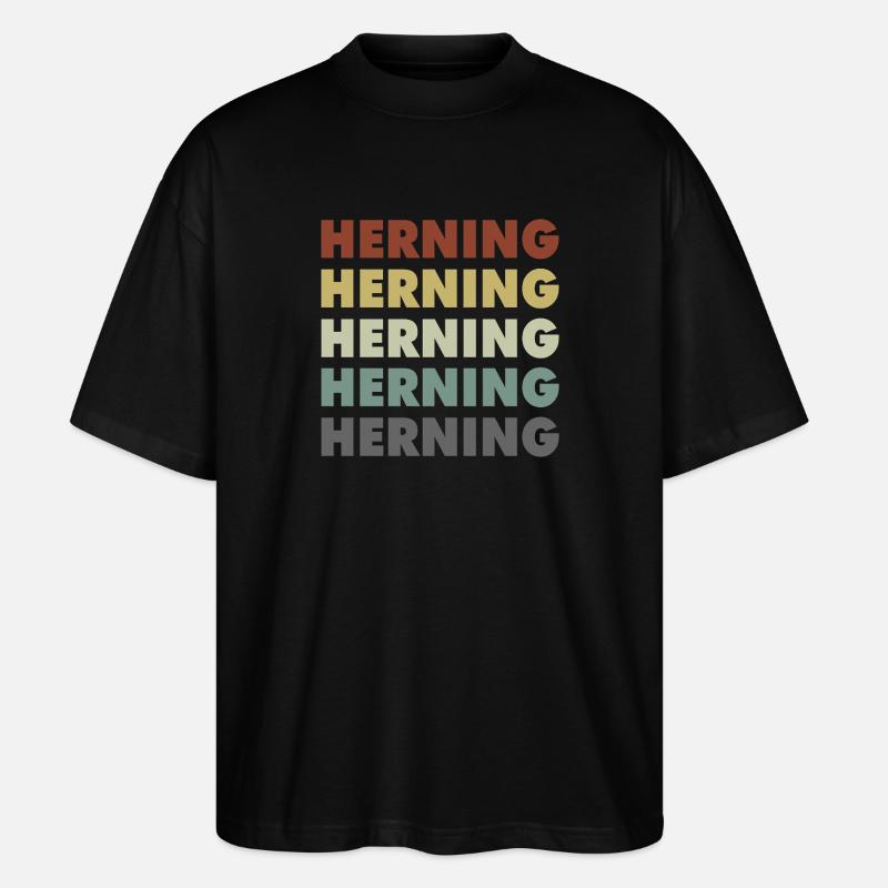 Herning - Danemark - Danemark - Scandinavie - T-shirt bio Blaster 2.0 coupe oversize Stanley/Stella Unisexe - noir