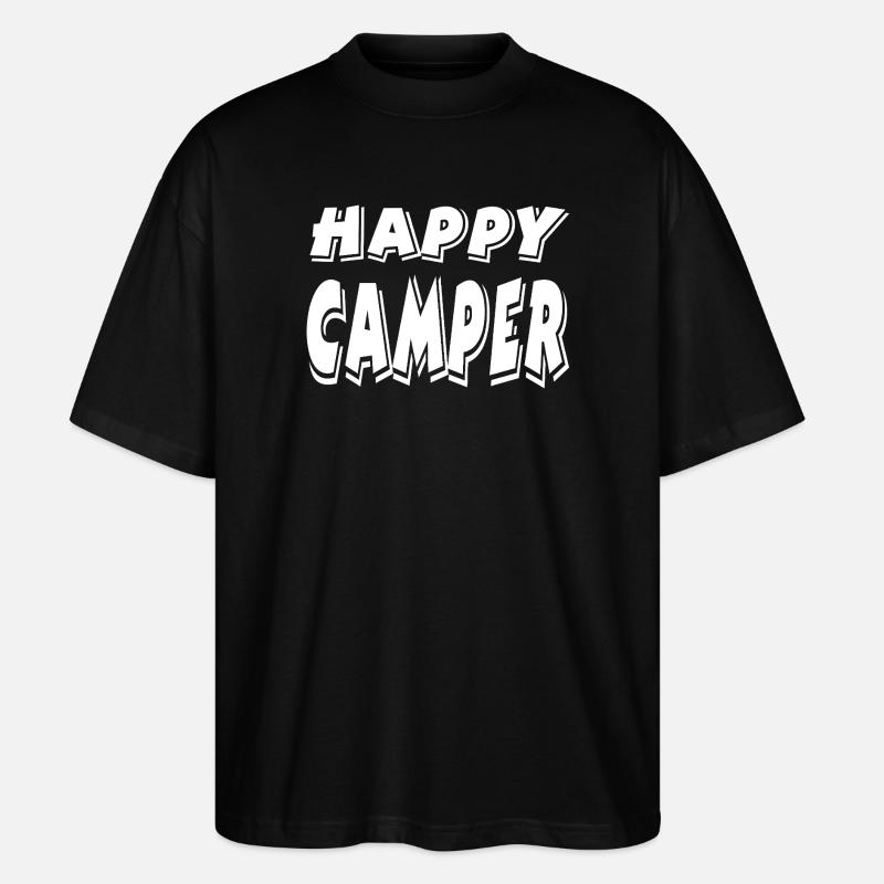 Camper - Stanley/Stella Oversized Unisex Bio T-Shirt Blaster 2.0 - Schwarz