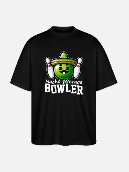 Nacho Bowler Bunt Sombrero - Stanley/Stella Oversized Unisex Bio T-Shirt Blaster 2.0 - Schwarz