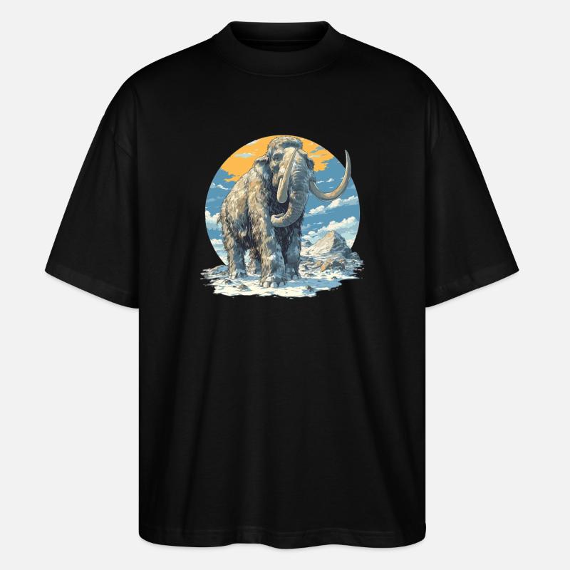 Mammuts Mammut - Stanley/Stella Oversized Unisex Bio T-Shirt Blaster 2.0 - Schwarz