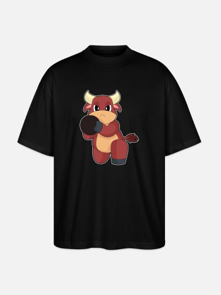 Stier Bowling Bowlingkugel - Stanley/Stella Oversized Unisex Bio T-Shirt Blaster 2.0 - Schwarz