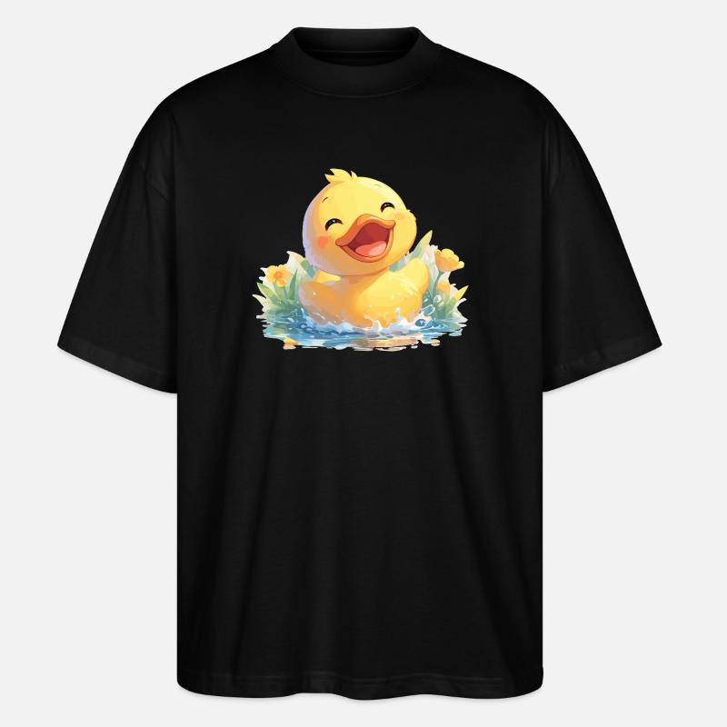 Canards Canard - T-shirt bio Blaster 2.0 coupe oversize Stanley/Stella Unisexe - noir