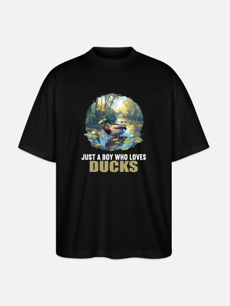 Canards Canard - T-shirt bio Blaster 2.0 coupe oversize Stanley/Stella Unisexe - noir