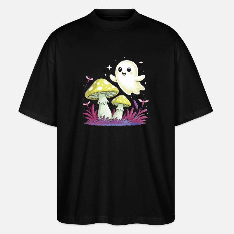 Kleiner Geist - Stanley/Stella Oversized Unisex Bio T-Shirt Blaster 2.0 - Schwarz