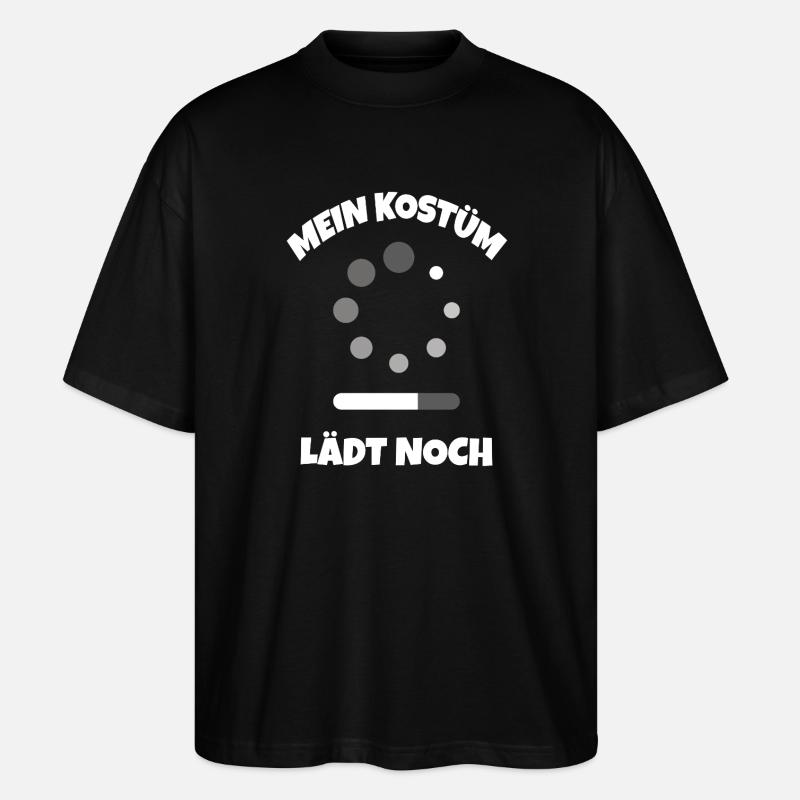 My costume is still loading - Stanley/Stella Oversized Unisex Organic T-shirt Blaster 2.0 - black
