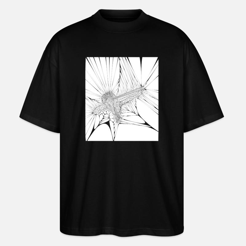Revolt - Stanley/Stella Oversized Unisex Bio T-Shirt Blaster 2.0 - Schwarz