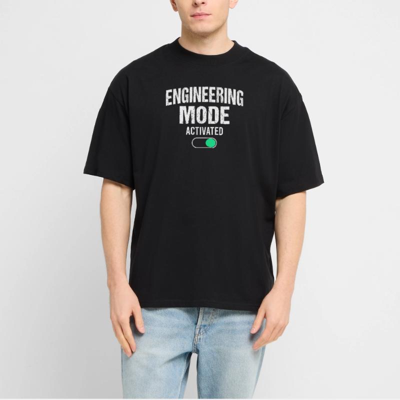 Mechanical Engineering Mechanical Engineer Stanley/Stella Oversized Unisex Organic T-shirt Blaster 2.0