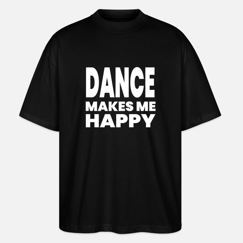 Danser - T-shirt bio Blaster 2.0 coupe oversize Stanley/Stella Unisexe - noir