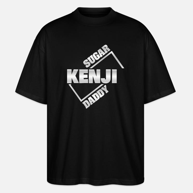 Sugar Daddy Kenji - T-shirt bio Blaster 2.0 coupe oversize Stanley/Stella Unisexe - noir