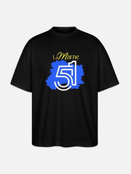 The Marne 51 - Stanley/Stella Oversized Unisex Organic T-shirt Blaster 2.0 - black
