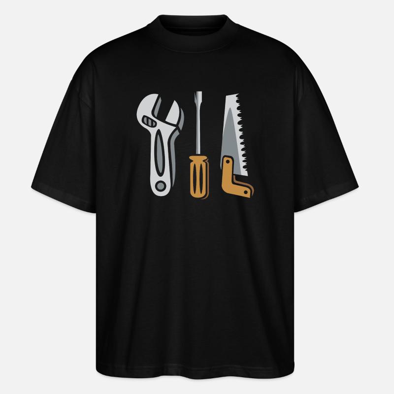 Tool Set – DIY Design - Stanley/Stella Oversized Unisex Organic T-shirt Blaster 2.0 - black