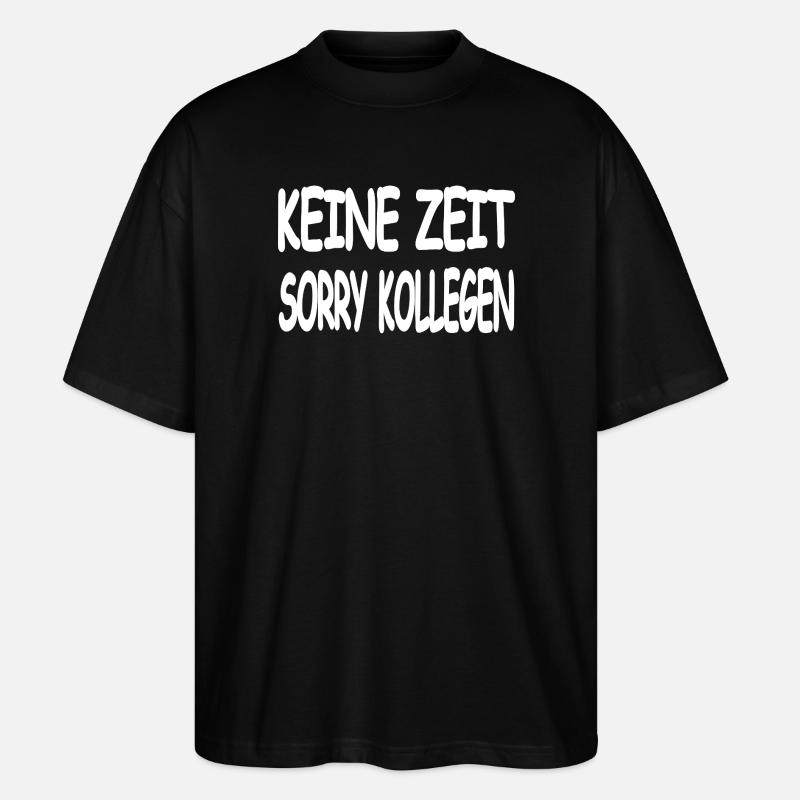 Kollegen - Stanley/Stella Oversized Unisex Bio T-Shirt Blaster 2.0 - Schwarz