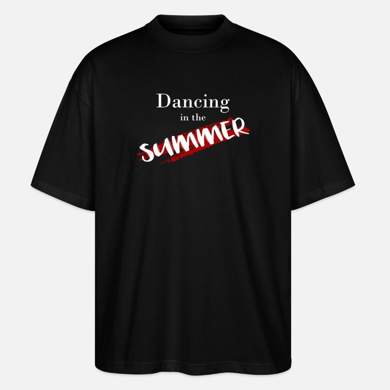 Dancing - Stanley/Stella Oversized Unisex Bio T-Shirt Blaster 2.0 - Schwarz
